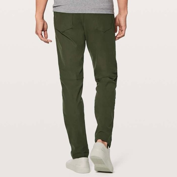 Lululemon Men's ABC Pant Classic, Dark Olive (34" Inseam) - Picture 2 of 9
